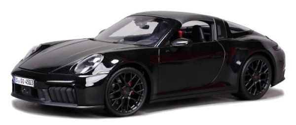 31470BK Porsche 911 (992.2) TARGA 4 GTS HYBRID 2025 Black 1:18